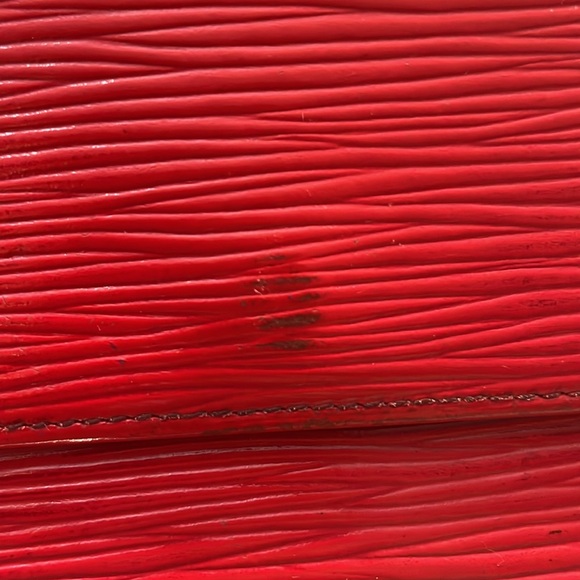 Louis Vuitton Red Epi Long Wallet Pouch - Picture 2 of 16